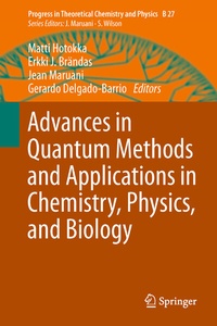 Abbildung von: Advances in Quantum Methods and Applications in Chemistry, Physics, and Biology - Springer