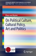 Abbildung von: On Political Culture, Cultural Policy, Art and Politics - Springer