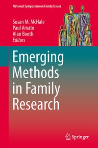 Enlarge image Cover: Emerging Methods in Family Research - Springer