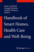 Cover: Handbook of Smart Homes, Health Care and Well-Being - Springer
