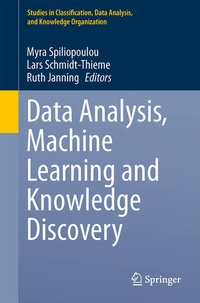Enlarge image Cover: Data Analysis, Machine Learning and Knowledge Discovery - Springer