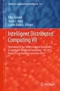Cover: Intelligent Distributed Computing VII - Springer