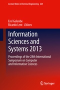 Cover: Information Sciences and Systems 2013 - Springer