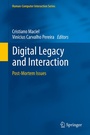 Cover: Digital Legacy and Interaction - Springer