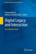 Cover: Digital Legacy and Interaction - Springer