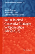 Cover: Nature Inspired Cooperative Strategies for Optimization (NICSO 2013) - Springer