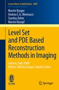 Cover: Level Set and PDE Based Reconstruction Methods in Imaging - Springer