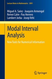 Enlarge image Cover: Modal Interval Analysis - Springer