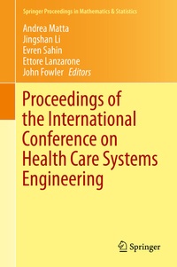 Abbildung von: Proceedings of the International Conference on Health Care Systems Engineering - Springer