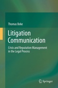 Abbildung von: Litigation Communication - Springer