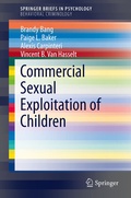 Cover: Commercial Sexual Exploitation of Children - Springer