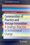 Cover: Communities of Practice and Vintage Innovation - Springer