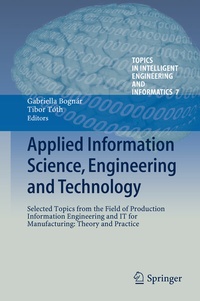 Enlarge image Cover: Applied Information Science, Engineering and Technology - Springer