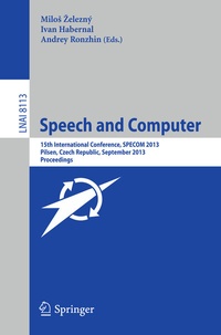Abbildung von: Speech and Computer - Springer
