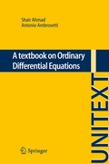 Cover: A textbook on Ordinary Differential Equations - Springer
