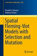 Cover: Spatial Fleming-Viot Models with Selection and Mutation - Springer