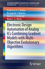 Cover: Electronic Design Automation of Analog ICs combining Gradient Models with Multi-Objective Evolutionary Algorithms - Springer