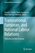 Cover: Transnational, European, and National Labour Relations - Springer
