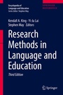 Cover: Research Methods in Language and Education - Springer