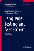 Cover: Language Testing and Assessment - Springer