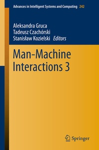 Enlarge image Cover: Man-Machine Interactions 3 - Springer