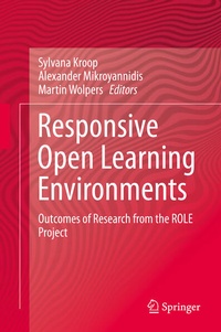 Enlarge image Cover: Responsive Open Learning Environments - Springer