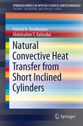 Cover: Natural Convective Heat Transfer from Short Inclined Cylinders - Springer