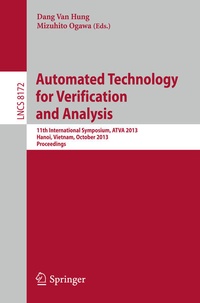Enlarge image Cover: Automated Technology for Verification and Analysis - Springer
