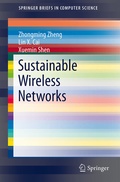 Cover: Sustainable Wireless Networks - Springer
