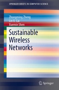 Cover: Sustainable Wireless Networks - Springer
