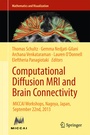 Cover: Computational Diffusion MRI and Brain Connectivity - Springer