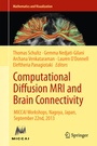 Cover: Computational Diffusion MRI and Brain Connectivity - Springer