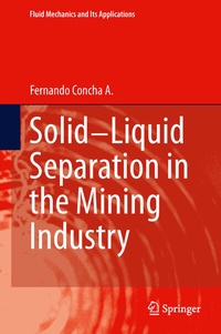Abbildung von: Solid-Liquid Separation in the Mining Industry - Springer