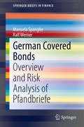 Cover: German Covered Bonds - Springer