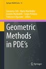 Cover: Geometric Methods in PDE's - Springer