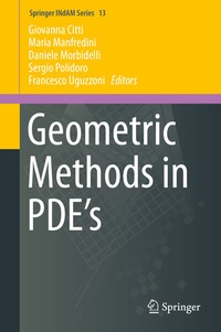 Abbildung von: Geometric Methods in PDE's - Springer