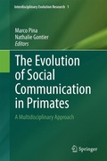 Cover: The Evolution of Social Communication in Primates - Springer