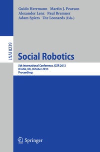 Enlarge image Cover: Social Robotics - Springer