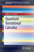 Cover: Quantum Variational Calculus - Springer
