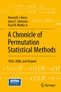 Cover: A Chronicle of Permutation Statistical Methods - Springer