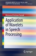 Cover: Application of Wavelets in Speech Processing - Springer