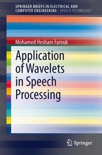 Enlarge image Cover: Application of Wavelets in Speech Processing - Springer