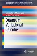 Cover: Quantum Variational Calculus - Springer