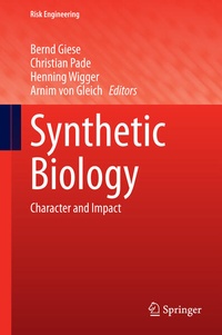 Enlarge image Cover: Synthetic Biology - Springer