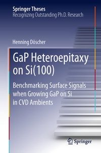 Abbildung von: GaP Heteroepitaxy on Si(100) - Springer