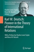 Cover: Karl W. Deutsch: Pioneer in the Theory of International Relations - Springer