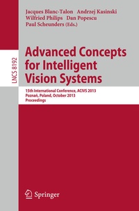Enlarge image Cover: Advanced Concepts for Intelligent Vision Systems - Springer