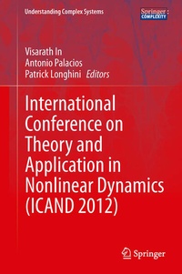 Enlarge image Cover: International Conference on Theory and Application in Nonlinear Dynamics (ICAND 2012) - Springer