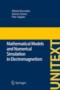 Cover: Mathematical Models and Numerical Simulation in Electromagnetism - Springer