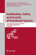 Cover: Stabilization, Safety, and Security of Distributed Systems - Springer